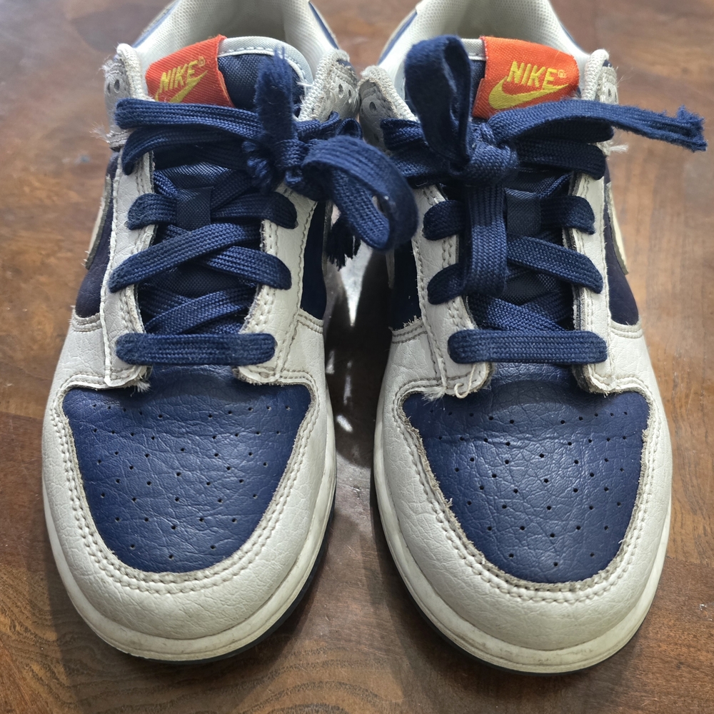 Nike Kids' Blue and White Sneakers